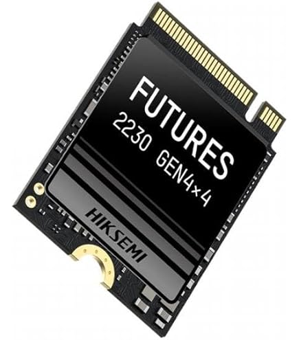 Hiksemi 1024GB FUTURES PCIe Gen 4.0 M.2 2230 SSD upto 7400/MBs Hiksemi 1024GB FUTURES PCIe Gen 4.0 M.2 2230 SSD upto 7400/MBs