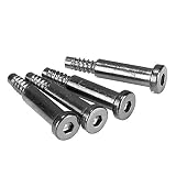 Zhuhaixmy 4PCS Ersatz Stahl Schrauben Bolzen Set für Casio GW-A1000FC GW-A1100R Watchband