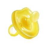 Natursutten BPA Free Natural Rubber Pacifier, Butterfly Orthodontic, 0 - 6 Months