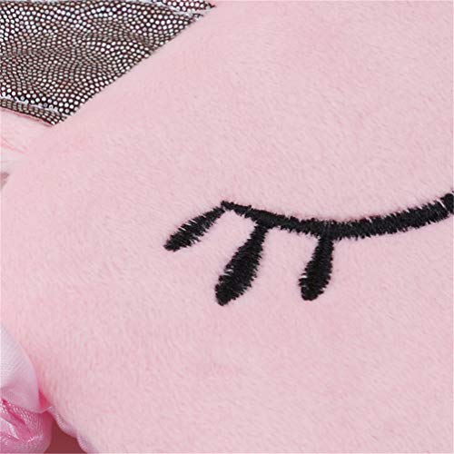 KYMLL Cute Unicorn Augenbinde Augenabdeckung Nacht Schlafen Für Frauen Mädchen Schlafhilfe