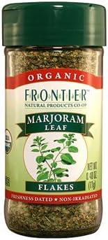 Organic Marjoram Leaf Flakes, 0.40 oz (11 g)