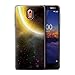 Price comparison product image Stuff4 Phone Case/Cover for Nokia 3 2018 (3.1) / Yellow Eclipse Design/Space/Cosmos Collection