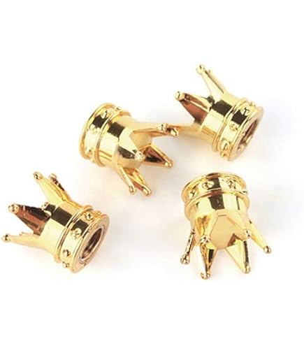 4 Pcs Bouchons De Valve Pneu Universels Cache-valves À Strass