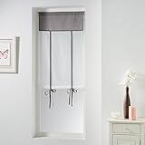 Charme y Douceur 3002487 Store vertical pase Barra poliéster, 60 x 150 cm)