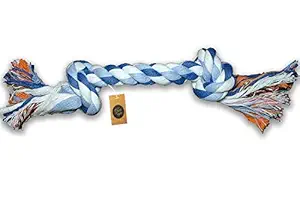 The Pets Company Cotton Rope Dog Chew Toy, Puppy Teething Toy, 12 inches, Color May Vary