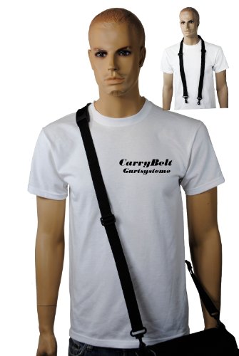 CarryBelt "Pantin" Schulter-u. Nackengurt - Taschengurt für Umhängetasche 30mm / Laptoptasche / Fototasche - Schultergurt - beidseitig verstellbar - Sporttaschen Gurt