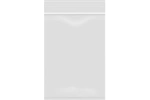IBOO Lot de 1000 Sachets à Fermeture Zip Refermable Transparent - pour Produit Alimentaire, Bijoux, Accessoires...- Format 6 x 8 cm