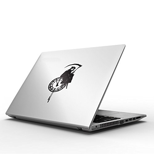 Banksy Reaper Time Aufkleber fur Macbook (13 Zoll) - 3