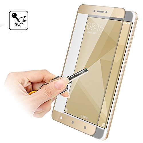 Xiaomi Redmi 4X Protector de Pantalla Cristal SMTR Edge-Cobertura
completa - Vidrio Templado Full Coverage Resistente a los ara azos
Ultra claro F cil de instalar 2 5D Pro Fit 2 5D 0 33mm 9H Premium para
Xiaomi Redmi 4X Protector de Pantalla - dorado Xiaomi Redmi 4X Protector de Pantalla Cristal SMTR Edge-Cobertura
completa - Vidrio Templado Full Coverage Resistente a los ara azos
Ultra claro F cil de instalar 2 5D Pro Fit 2 5D 0 33mm 9H Premium para
Xiaomi Redmi 4X Protector de Pantalla - dorado