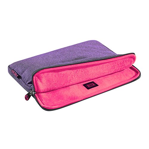PEDEA Tablet PC Tasche Fashion f  r 10 1 Zoll  25 6cm  Tablet Schutzh  lle Tasche Etui Case mit Zubeh  rfach  lila