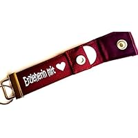 Erzieherin mit Herz - Schlüsselanhänger mit Einkaufschip, Geschenk für Erzieherin, Schlüsselband Schule, Kita, mit Chip