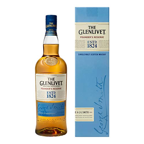 The glenlivet founder's reserve single malt scotch whisky