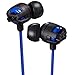 Price comparison product image JVC Xtreme Xplosives In-Ear Headphones Sweat Proof Earphones with Built-In Remote and Mic for Call Handling - Blue