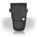 Roo Beauty Hairdressing Pouch, Scissor Holster with Belt, Hair Kit Accessories in Pod Black