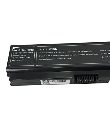 10.8V 4400mAh Laptop Akku PA3817U-1BRS PA3818U-1BRS PA3819U-1BRS Für TOSHIBA Satellite A660 A665 C600 C645 C650 C655 C660 L600 L630 L635 L640 C670 C670D L670 L670D L675 L770 L770D L775 - 6