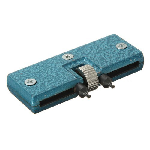 Racksoy Professionell Uhrrückenabdeckung Uhrenkasten Öffner Abzieher + Uhrenschließer Einpresswerkzeug Gehäuseschliesser Uhrrückenabdeckung Drucker mit Druckplatten Kunststoffeinsätzen als Uhr Reparatur Werkzeug - 2