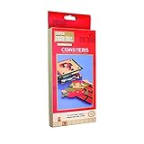 20 diferentes personajes Paladone Posavasos Mario Bros, aglomerado, 8x8x1 cm