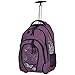 Produktbild Rucksacktrolley KEANU Schultrolley Rucksack :: 33 Liter, 2 Seiten-Netze, 2 A4 Fächer, Organizer :: Schulranzen Schulrucksack (Lila Butterfly)