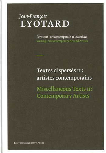 Download Miscellaneous Texts: Contemporary Artists Download Miscellaneous Texts: Contemporary Artists