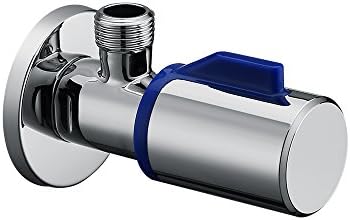 Desfau Angle Valve 1/2 Inch With 3/8-Inch Angle Valve Water Terminal Block Connector Tap