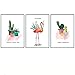 Produktbild YUELA Eine moderne, minimalistische Wasserdichte selbstklebende Aufkleber poster Papier Schlafsaal Schlafzimmer dekorative Malerei kreative Tapeten, Flamingo, in