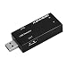 Produktbild Eboxer Schwarz Case USB Power Tester Stromspannung Tester Double Display Table Meter USB Netzteil für Elektronisch Angebote,Handys usw.(Rot)