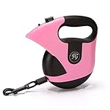 trainingskleidung kinder  FREE RETRACTABLE LEASH-Retractable Leine mit kurzhubiger Automatik-System, leicht nach vorne zu ziehen, nicht festgefahren, frei zu erweitern, so dass der Hund eine ausreichende Reichweite. Auch zu jeder Zeit will man seinen Hund zurückziehen.