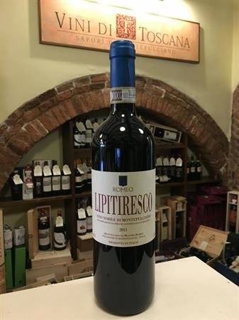 Vino Nobile di Montepulciano DOCG 2011 Lipiteresco Romeo Lt 0,75 Vini di Toscana