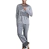Dolamen-Coppie-Pigiama-per-Uomo-Signore-calda-molle-inverno-Pigiama-da-notte-100-Cotone-Uomo-Pigiama-invernale-manica-lunga-Top-Pantaloni-con-tasche