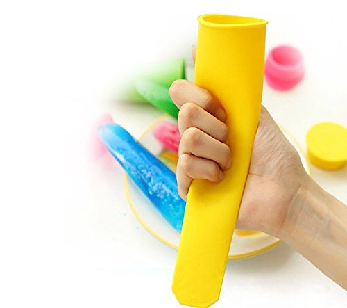 Joyoldelf Silikon Ice Pop Schimmel Set – Popsicle Maker Formen – Set Von 10 - 2