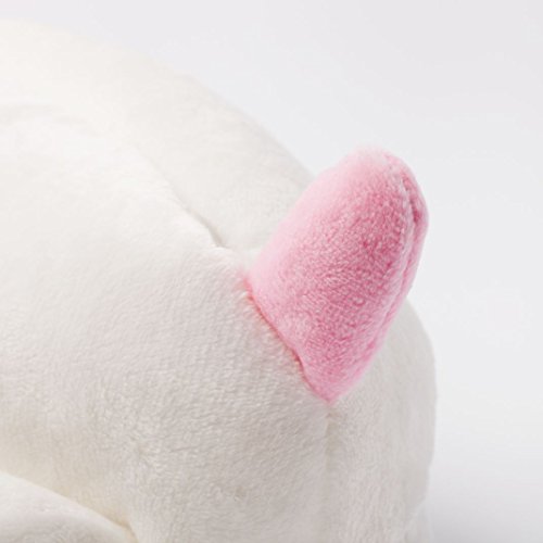 Katara 1825 Estuche Escolar de Peluche Plumier de L  pices Unicornio  Blanco