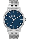 Nixon Unisex Erwachsene Analog Quarz Uhr mit Edelstahl Armband A1198-307-00