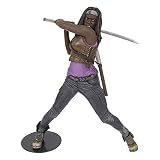 Incluye espada McFarlane Figura Walking Dead Michonne 25 Cms
