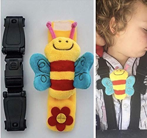 Anti Escape System Chest Clip Buggy Pushchair Car Seat Houdini Safety Strap to Stop Your Little escapees Taking Their arms Out of The Harness with Escape-me-not. Safer Journeys-Less Stress