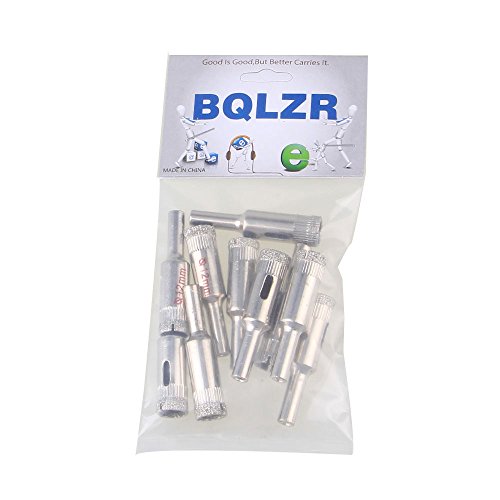 BQLZR 12mm Diamant Loch Keramik Glas Schneider 10er Pack - 6