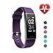 Produktbild Letsfit Fitness Tracker mit Pulsmesser Fitness Armband Wasserdicht IP67 Schrittzähler Uhr Pulsuhren Smart Armband Uhr Aktivitätstracker mit Schlaf Monitor Kompatibel mit Android iOS Smartphone