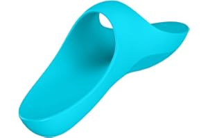 Satisfyer, Vibrador, Vibrador de dedo, «Teaser», con batería, silicona médica, 12 cm, color:turquesa