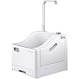 Green Lion GWM-10 Portable Wudu Machine with Pressure Foot Pedal, Lightweight Design, No Installation Required, Safe to Use - White
