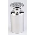 APS saliera, dispenser di sale, contenitore di sale per patatine fritte con tappo a vite, shaker in acciaio inossidabile per 