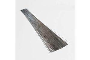 XMRISE 304 Fils en Acier Inoxydable Rods Tubes Atmosphériques câble Ressort Dur Industrie Couper Bricolage matériaux Lignes Capillaire,0.012inches/0.3mm