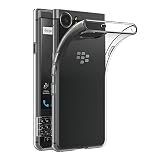Housse Portefeuille Pour Blackberry KeyOne Avec écouteurs - Cuir Artificiel Brun - Neuf