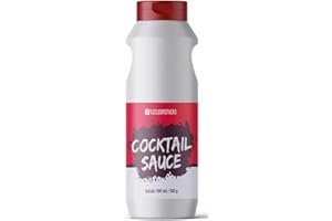 ‎SIZZLEBROTHERS SizzleBrothers Cocktail Sauce | 500 ml / 525g | Leckere Cocktail Soße als Grill-Klassiker für Fisch, Garnelen, Meeresfrüchte, Fleisch, Gemüse oder kalte Speisen | Grillsoße, Dip & Dressing