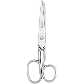 LIVINGO Professional Fabric Scissors 6 Inch Forged Precision Cutting Scissors Heavy Duty Sharp Stainless Steel Sewing Scissor