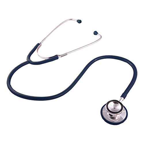Fonendoscopio de Doble Campana + Grabado Personalizado (Varios colores) (Azul Marino)