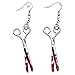 Price comparison product image WIDMANN BLOODY SCISSORS EARRINGS HALLOWEEN FANCY DRESS ACCESSORY