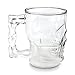 Produktbild VENKON - Schädel Bierglas im Totenkopf Design Kristallschädel Piraten Glas - 500ml - für Weißbier, Kölsch, Pils, Alt, Dunkelbier etc.