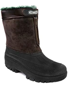 Thermo-Fleece gefütterte wasserdichte Winter Snow Muck Boots/Gummistiefel–Unisex