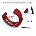 Produktbild TianranRT Universalarmband - Für Garmin Forerunner 35/30 Uhr Pulsmesser Mit Armband + Ladegerät, Rot (18Cm * 10Cm * 3Cm)
