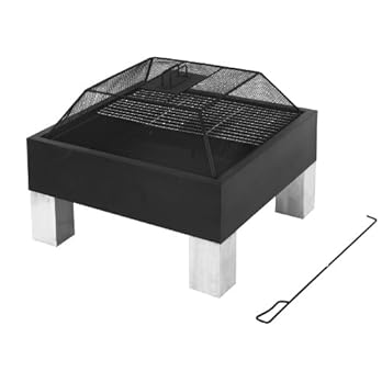 Tepro Feuerstelle Laredo Schwarz