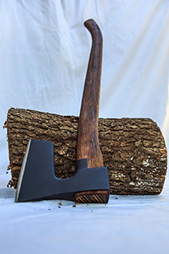 Axe barbuto / Hatchet Guardia metallo con manico curvo